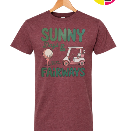 Sunny Days And Fairways Tee