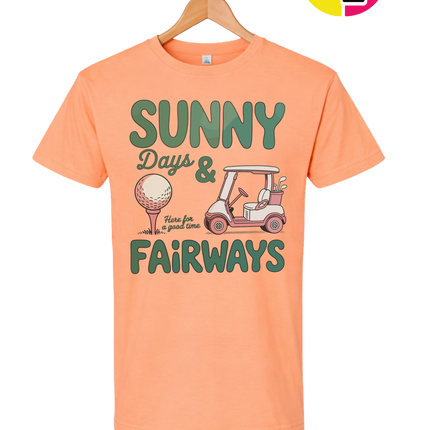 Sunny Days And Fairways Tee