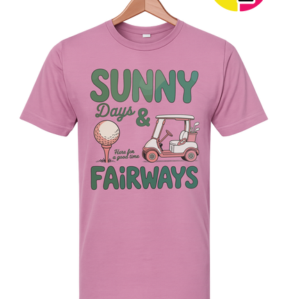 Sunny Days And Fairways Tee