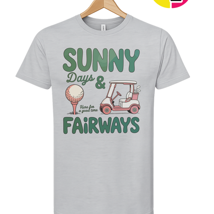 Sunny Days And Fairways Tee