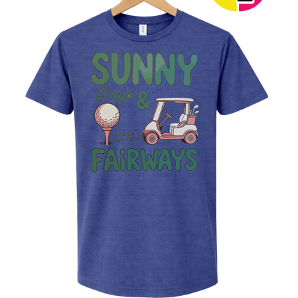 Sunny Days And Fairways Tee
