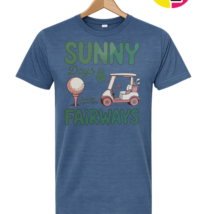 Sunny Days And Fairways Tee