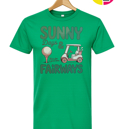 Sunny Days And Fairways Tee