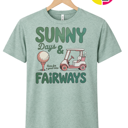 Sunny Days And Fairways Tee