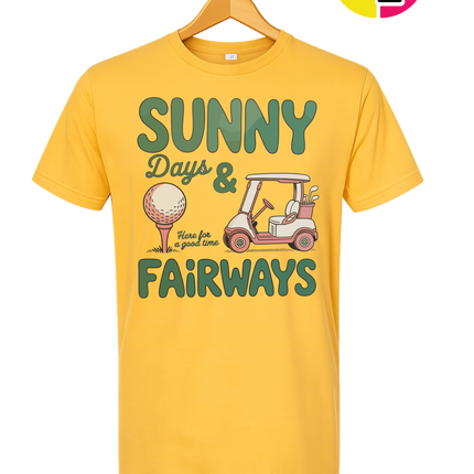 Sunny Days And Fairways Tee