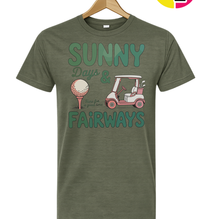 Sunny Days And Fairways Tee