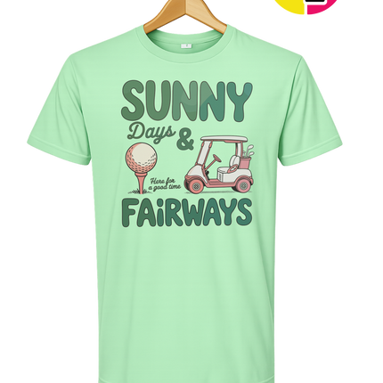 Sunny Days And Fairways Tee