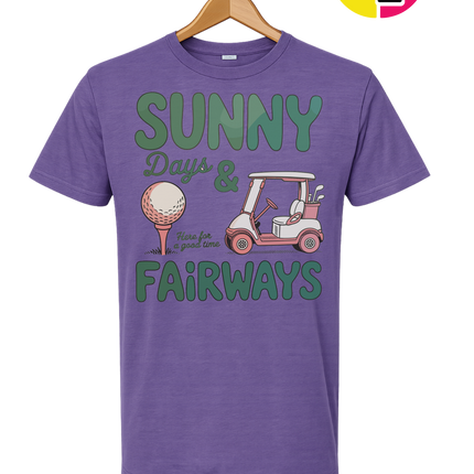 Sunny Days And Fairways Tee