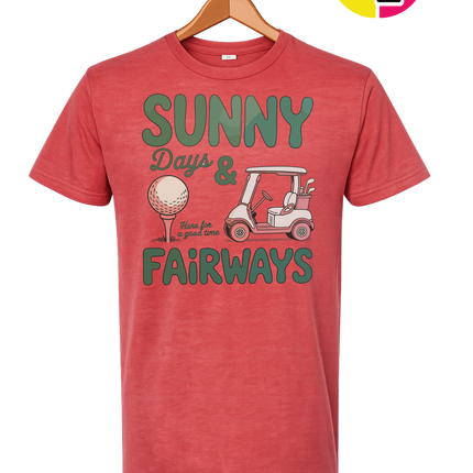 Sunny Days And Fairways Tee