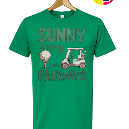 Sunny Days And Fairways Tee