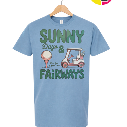 Sunny Days And Fairways Tee