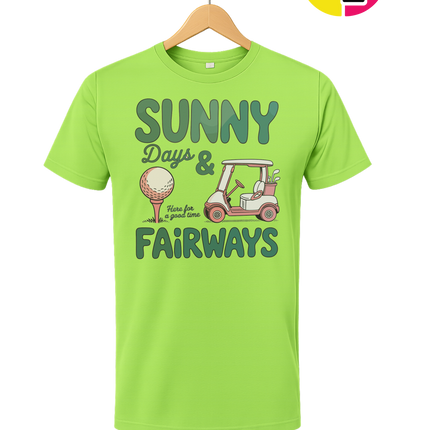 Sunny Days And Fairways Tee