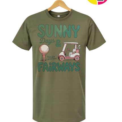 Sunny Days And Fairways Tee