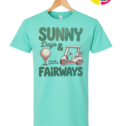 Sunny Days And Fairways Tee