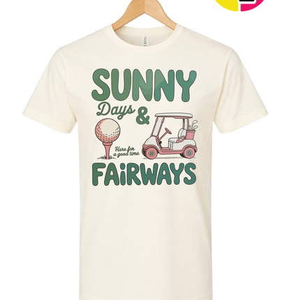 Sunny Days And Fairways Tee