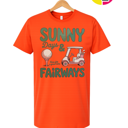 Sunny Days And Fairways Tee