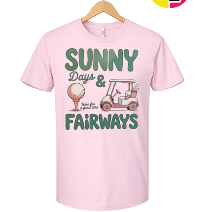 Sunny Days And Fairways Tee