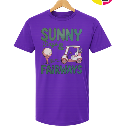 Sunny Days And Fairways Tee