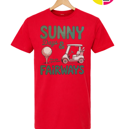 Sunny Days And Fairways Tee