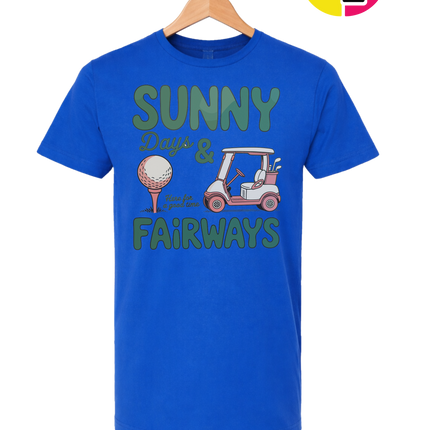 Sunny Days And Fairways Tee