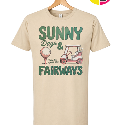 Sunny Days And Fairways Tee