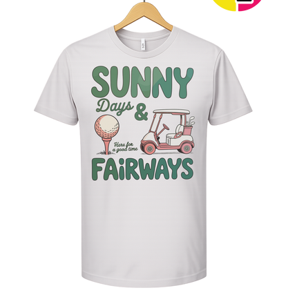 Sunny Days And Fairways Tee