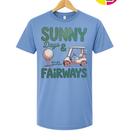 Sunny Days And Fairways Tee