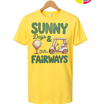 Sunny Days And Fairways Tee