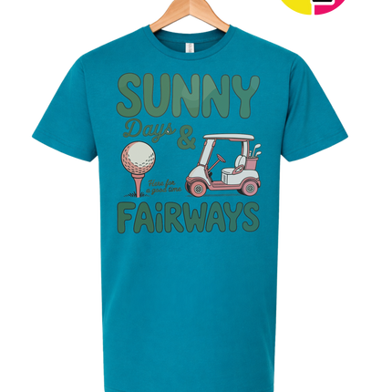 Sunny Days And Fairways Tee