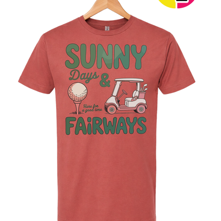 Sunny Days And Fairways Tee
