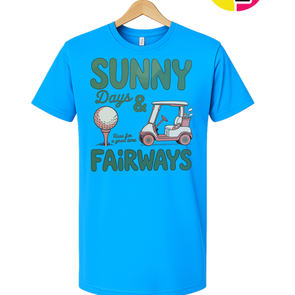 Sunny Days And Fairways Tee