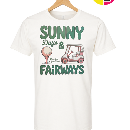 Sunny Days And Fairways Tee