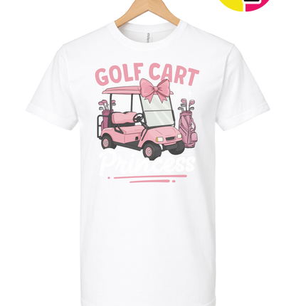 Golf Cart Princess Tee