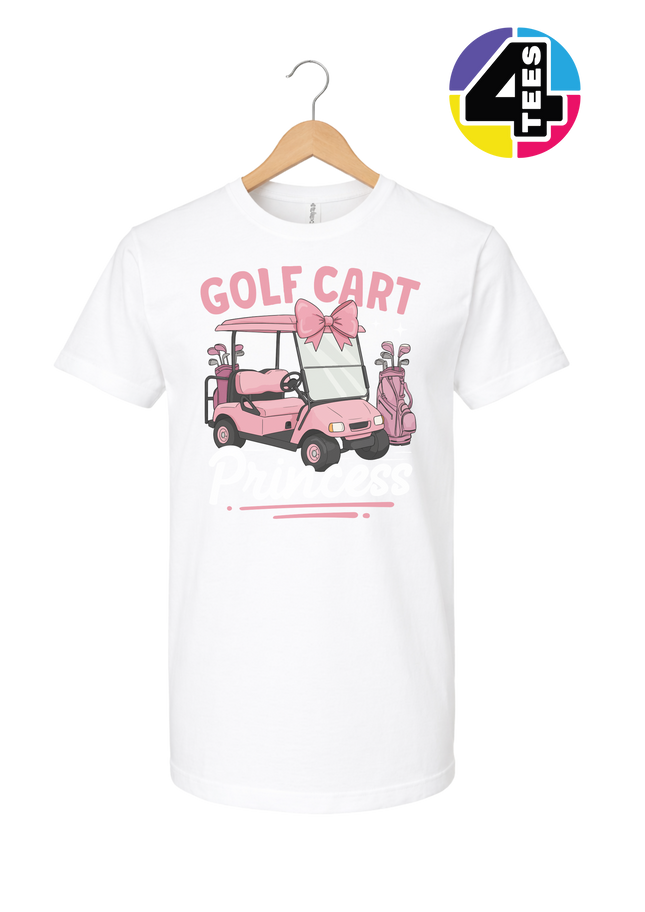 Golf Cart Princess Tee