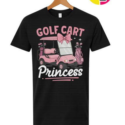 Golf Cart Princess Tee