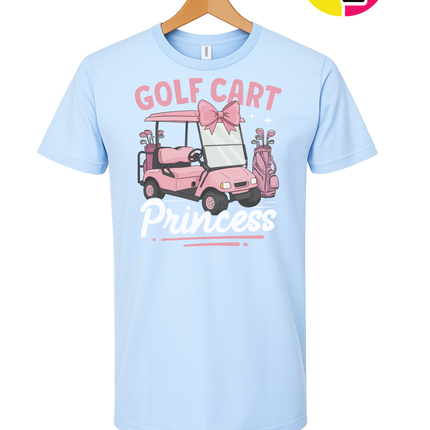 Golf Cart Princess Tee
