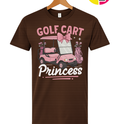 Golf Cart Princess Tee