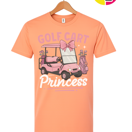 Golf Cart Princess Tee