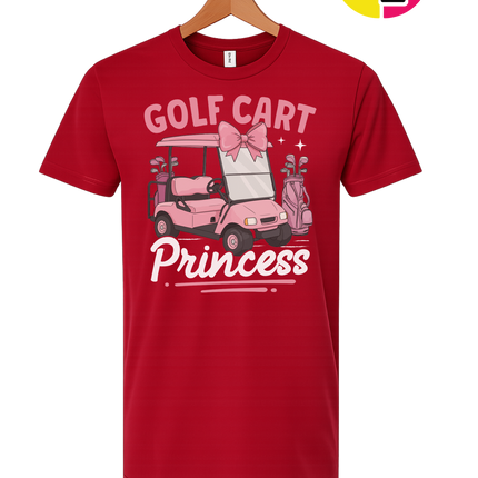 Golf Cart Princess Tee