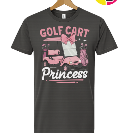 Golf Cart Princess Tee