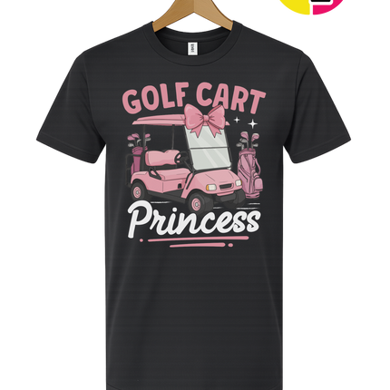Golf Cart Princess Tee