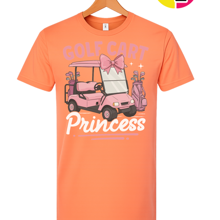 Golf Cart Princess Tee