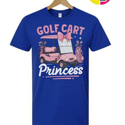 Golf Cart Princess Tee