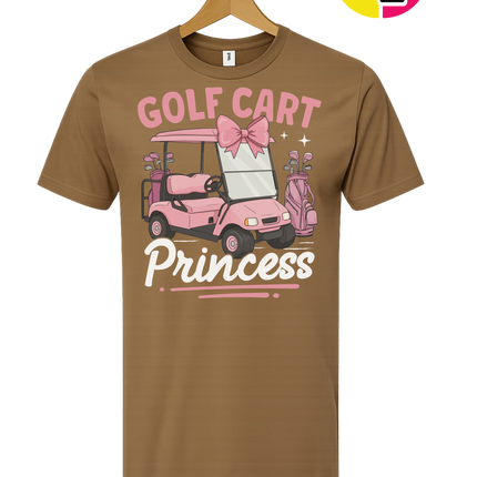 Golf Cart Princess Tee