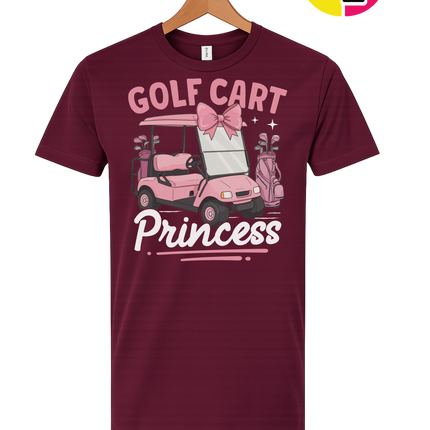 Golf Cart Princess Tee