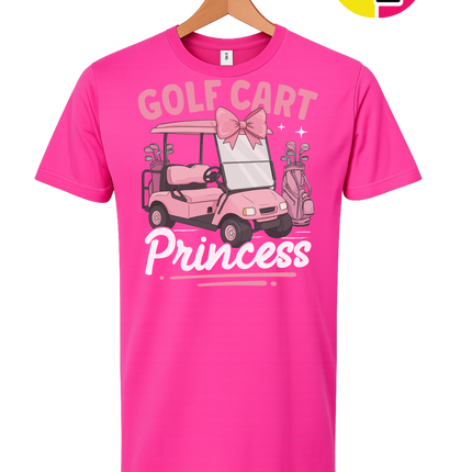 Golf Cart Princess Tee