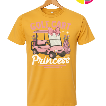 Golf Cart Princess Tee