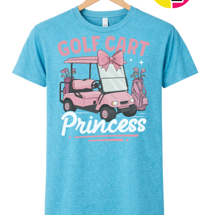 Golf Cart Princess Tee