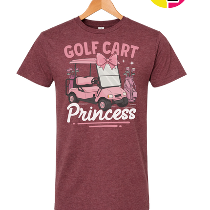 Golf Cart Princess Tee