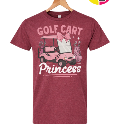 Golf Cart Princess Tee